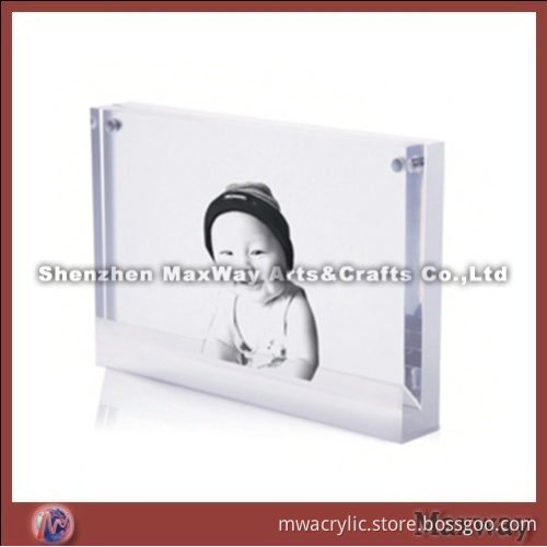 Transparent Square 4"*6" Fashionable Lucite Photo Frame